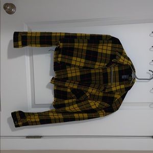 Cropped flannel